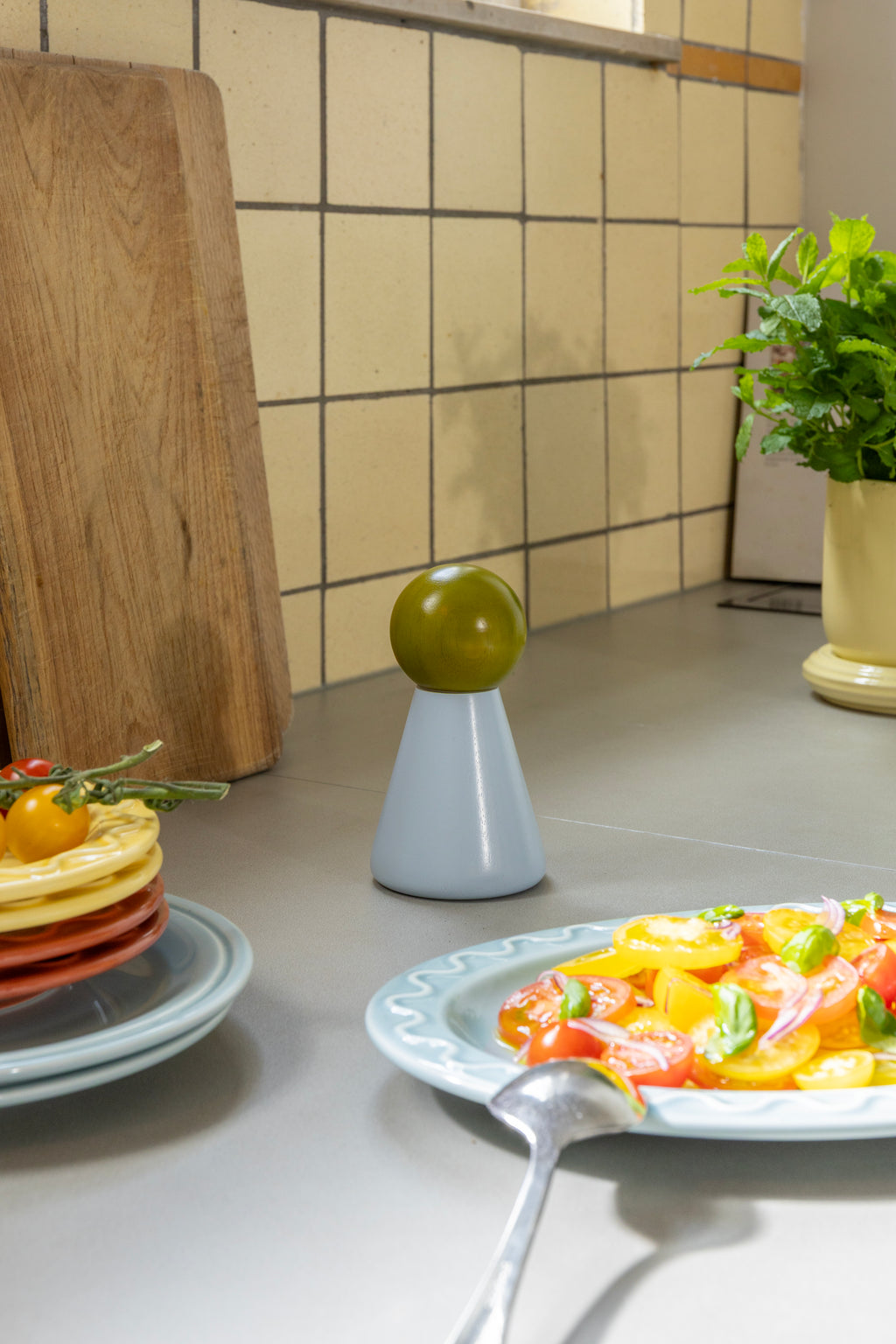 Salt & pepper halma small blue 鹽與胡椒 哈瑪小藍