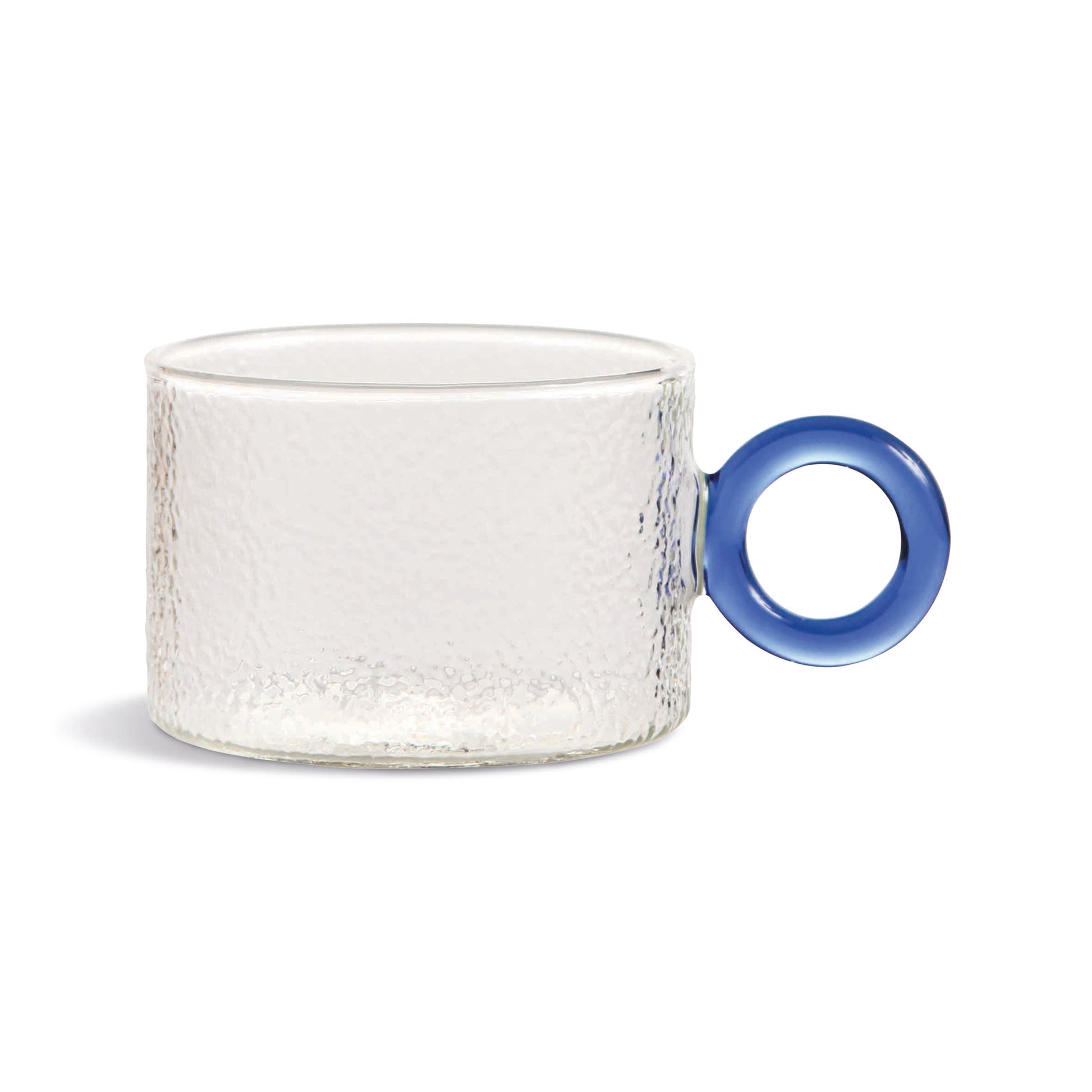 Glass chiquito set of 4 彩色玻璃圈小杯 （四只)