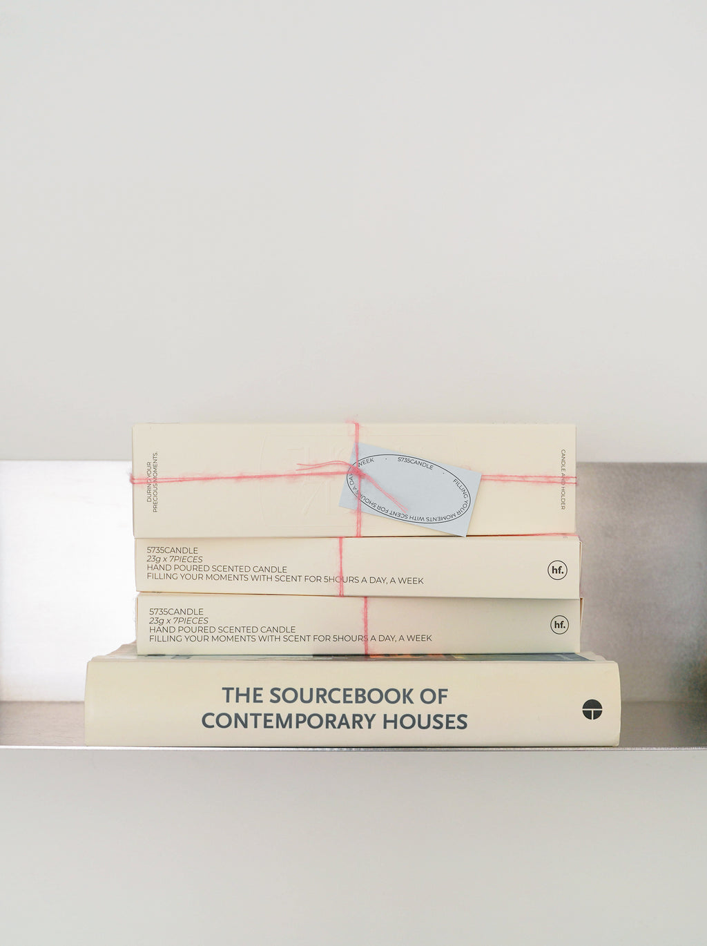 Honey Flamingo Candle set