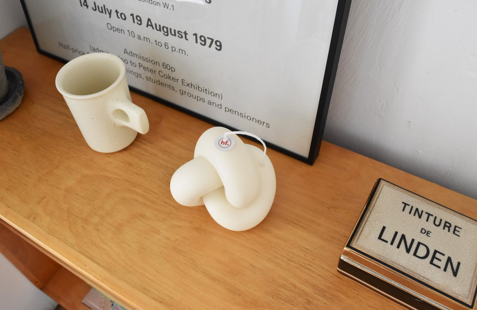 Tube Knot Candle，韓國設計品牌，天然大豆香氛蠟燭