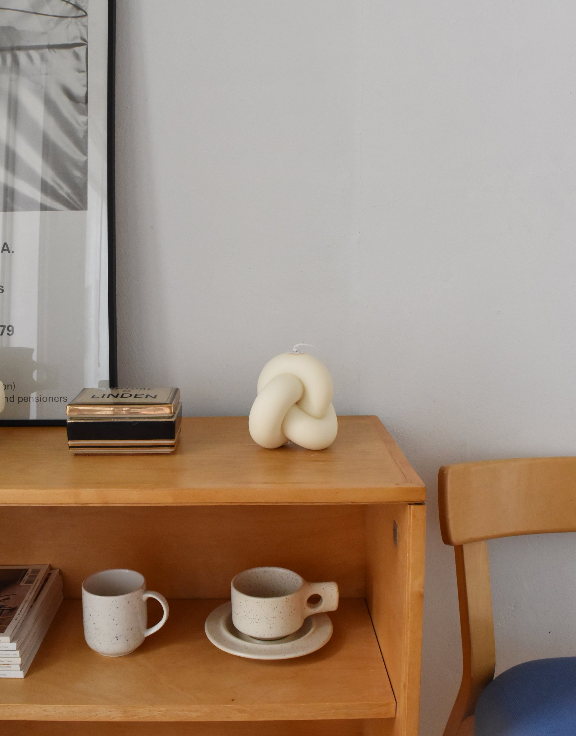 Tube Knot Candle，韓國設計品牌，天然大豆香氛蠟燭