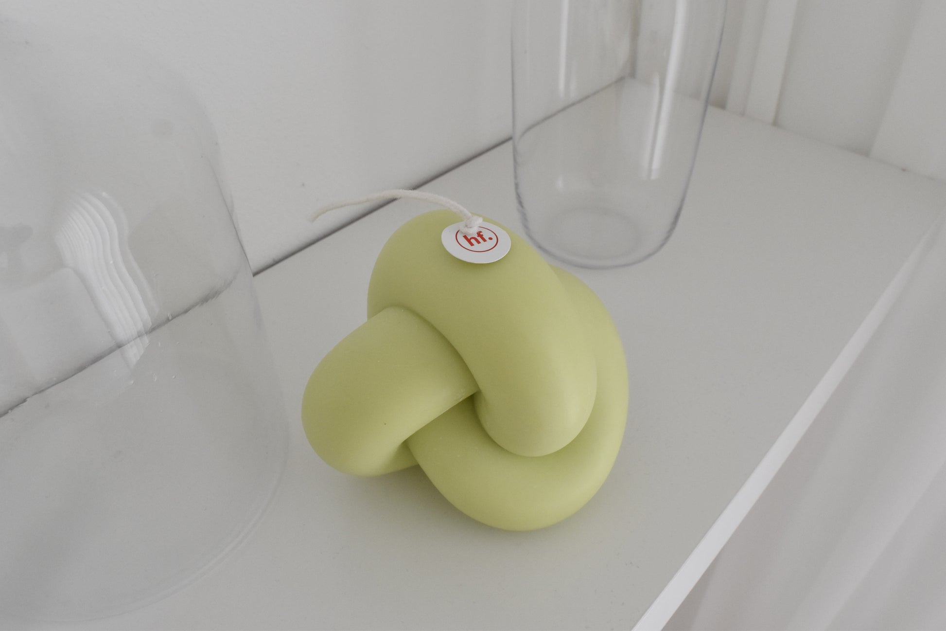 Tube Knot Candle，韓國設計品牌，天然大豆香氛蠟燭