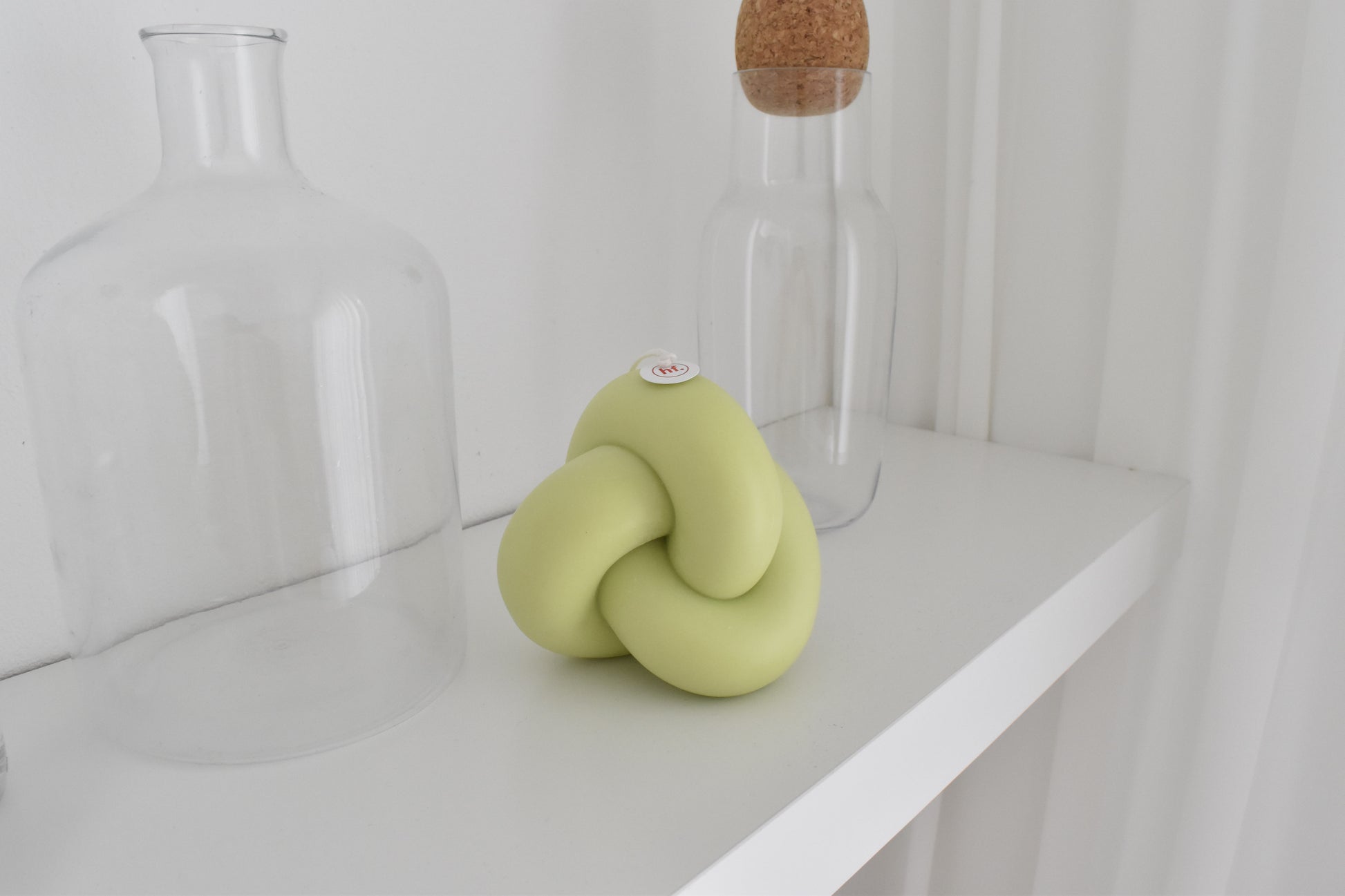 Tube Knot Candle，韓國設計品牌，天然大豆香氛蠟燭