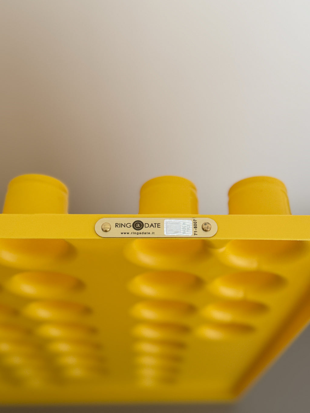 PERPETUAL CALENDAR (YELLOW) 義大利設計萬年曆（黃）