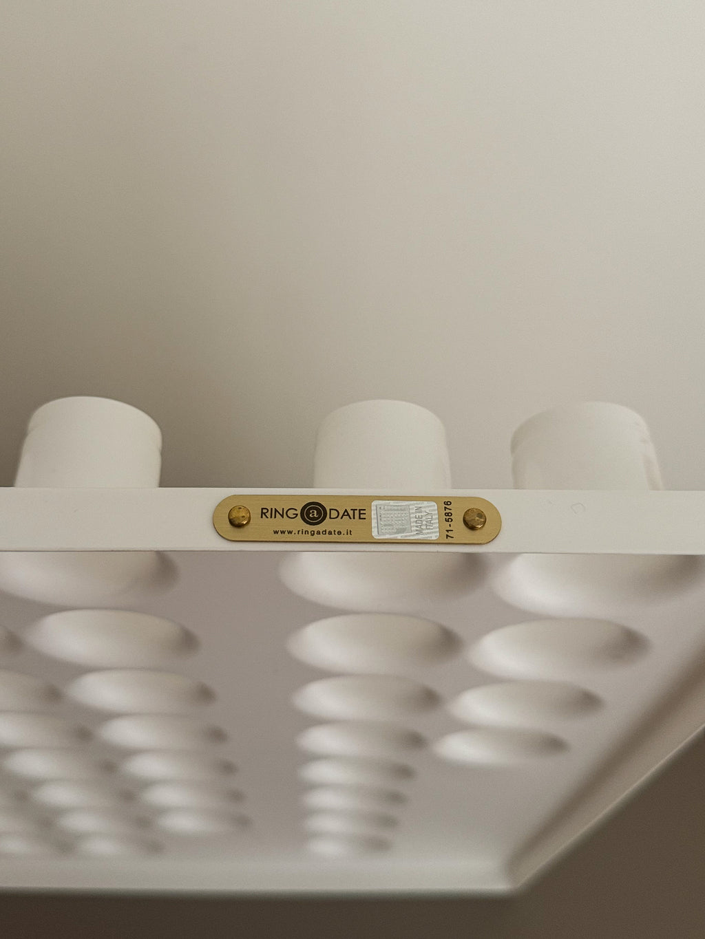 PERPETUAL CALENDAR (WHITE) 義大利設計萬年曆（白)