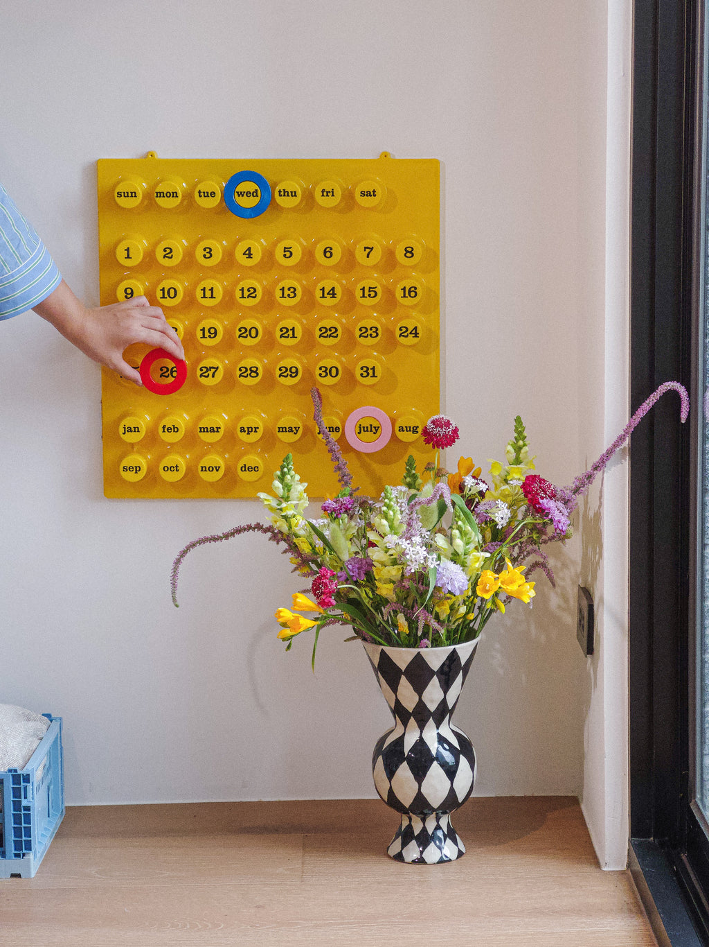 PERPETUAL CALENDAR (YELLOW) 義大利設計萬年曆（黃）