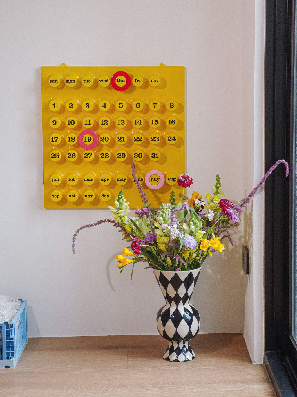 PERPETUAL CALENDAR (YELLOW) 義大利設計萬年曆（黃）