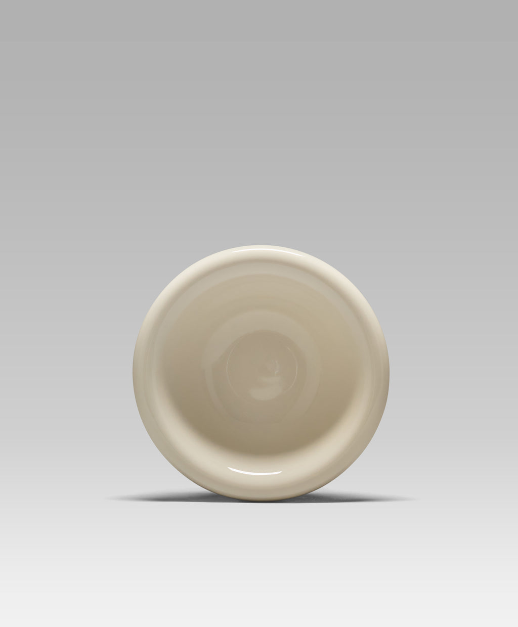 澳洲設計品牌，Softedge Breakfast Bowl早餐碗，Marshmellow 白，日本手工製高品質陶瓷，圓潤質感，俯視圖