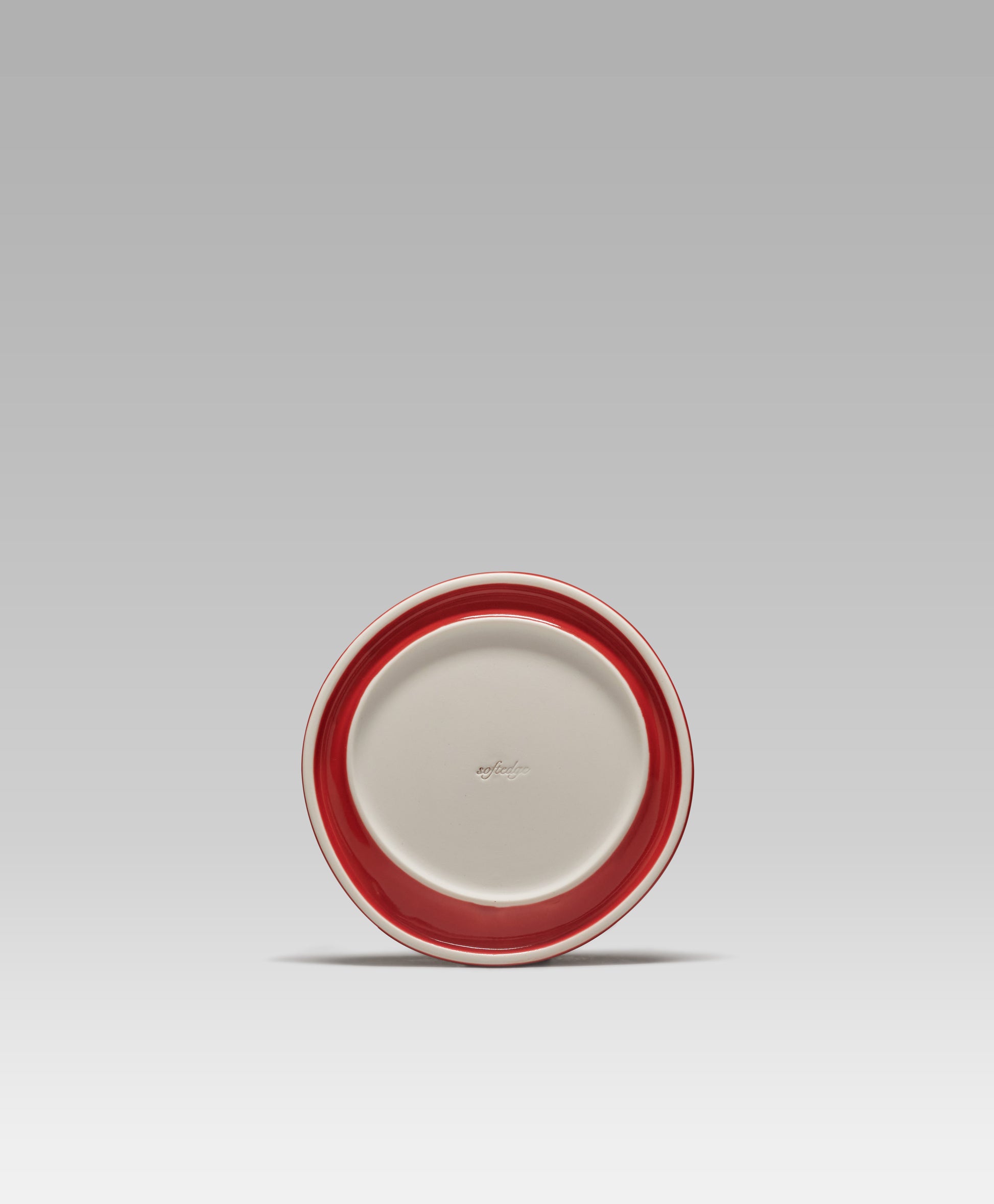 澳洲設計品牌，Softedge  Snack Plate，Tomato 紅