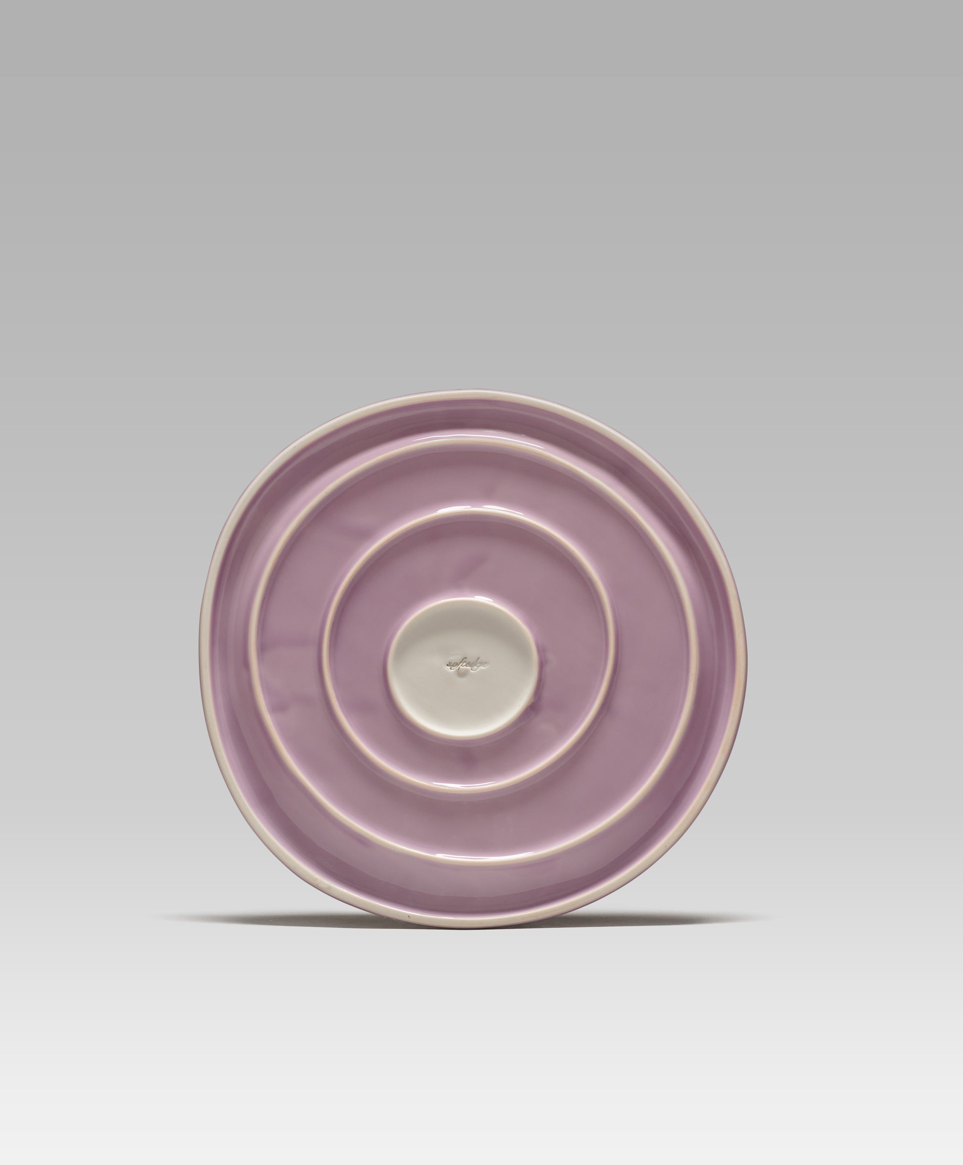 澳洲設計品牌，Softedge Dinner Plate，Lilac 紫