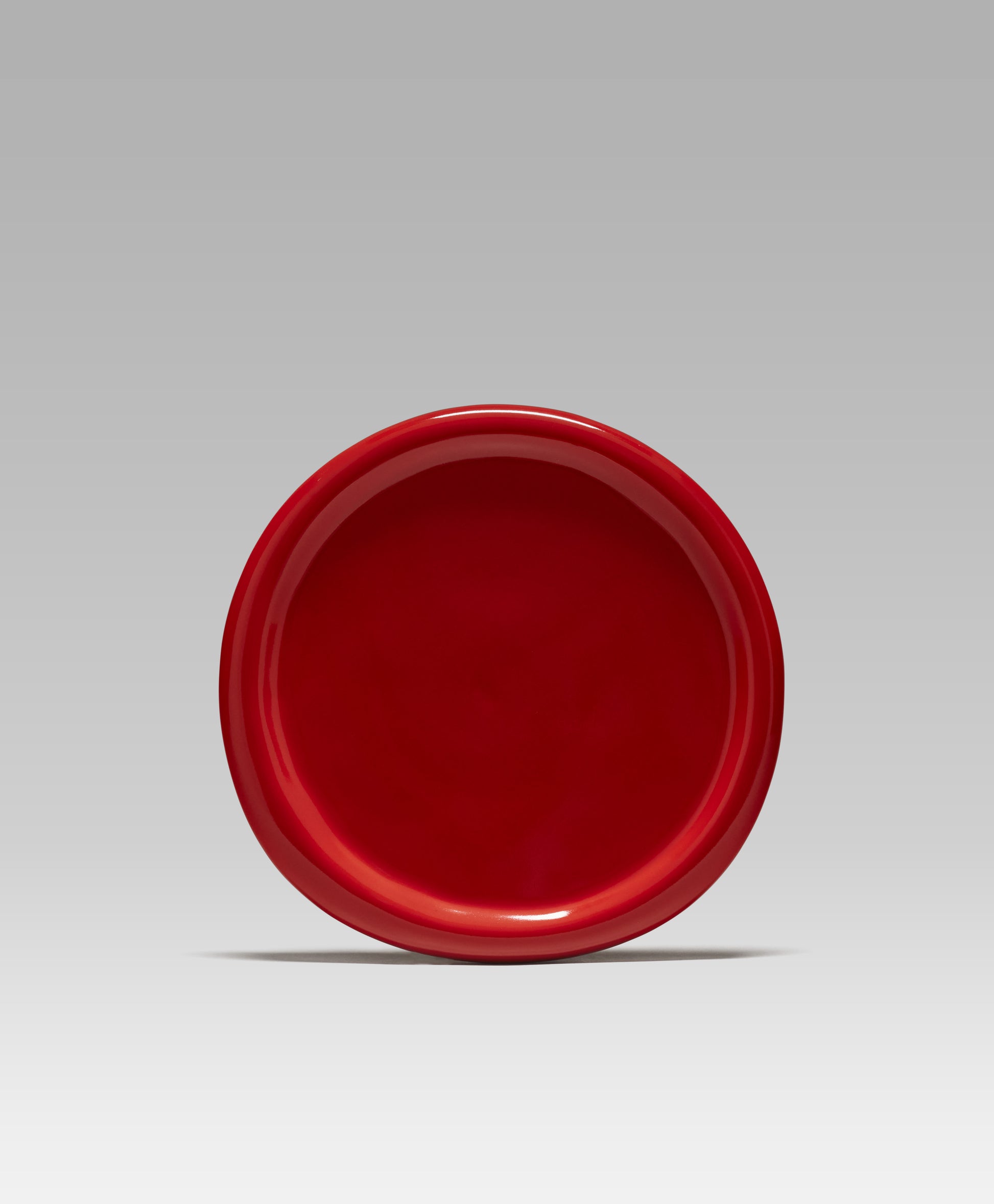 澳洲設計品牌，Softedge  Dinner Plate，Tomato 紅