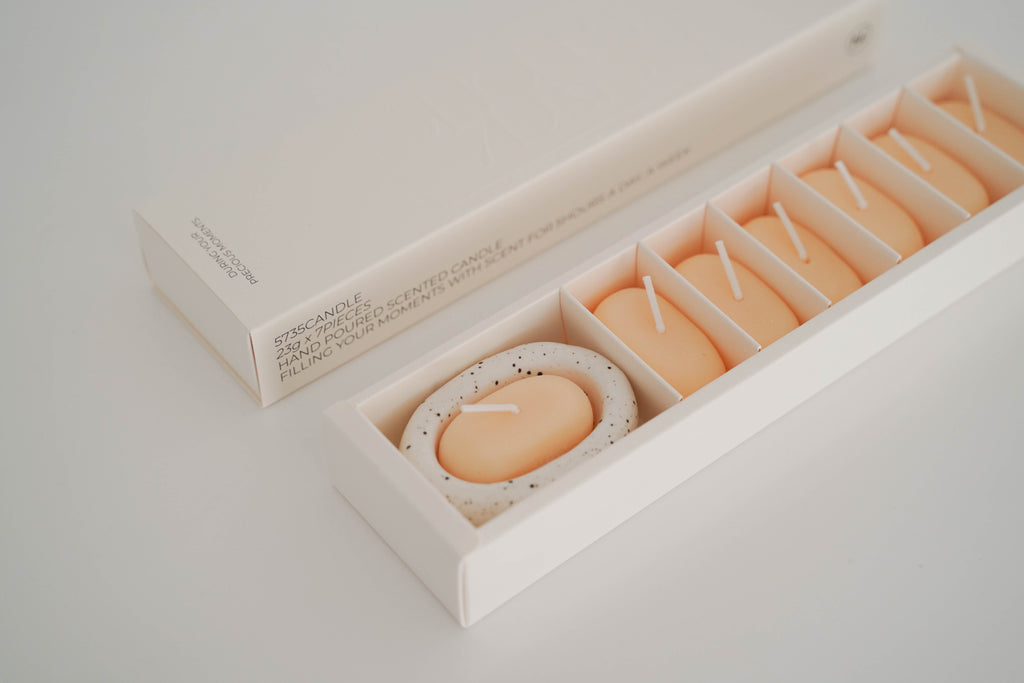 Honey Flamingo Candle set