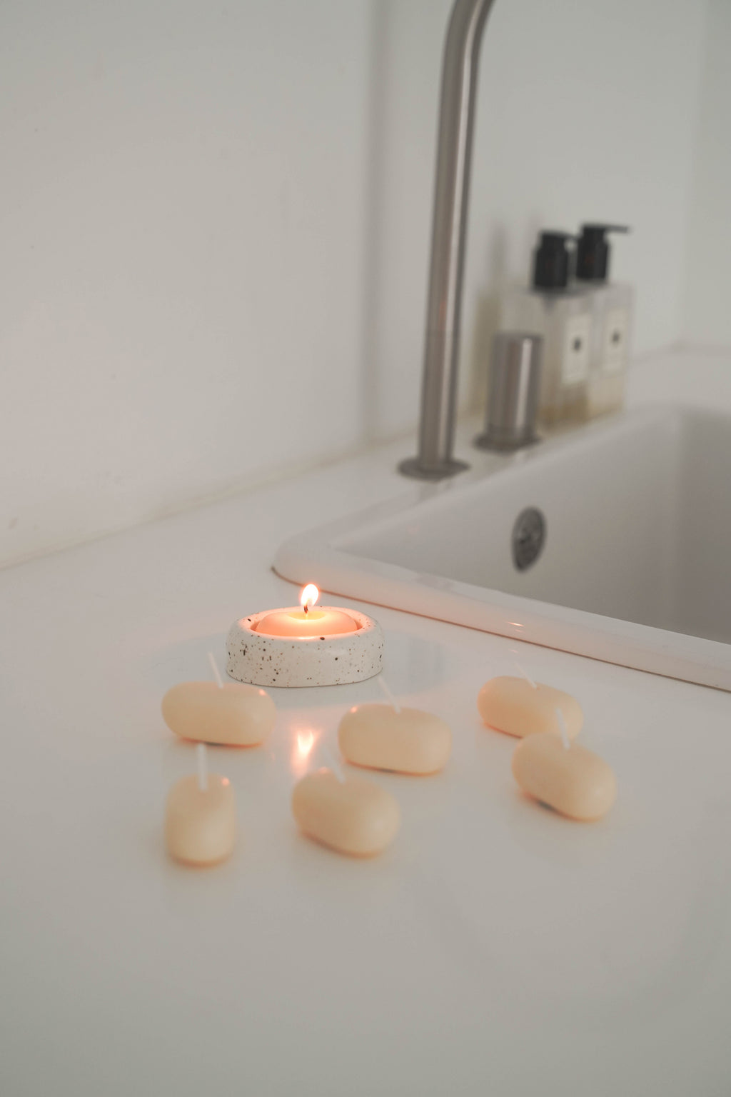 Honey Flamingo Candle set