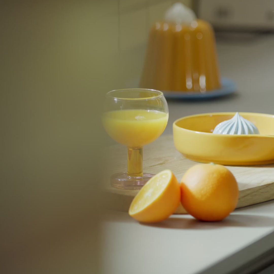 Glass cantine amber set of 2 琥珀撞色小酒杯 （兩只）